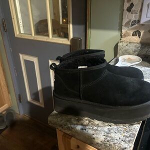 UGG Black Ankle Boots